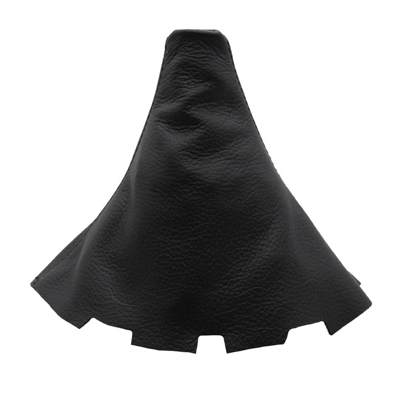 JPstraps - Gear Stick Gaiter Genuine Leather Black Compatible with