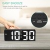 ORIA Digital LED Alarm Clock, Bedroom Alarm Clock, Large Display