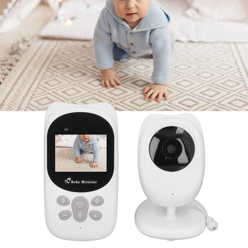 2.4in LCD Baby Monitor Wireless Dual Way Intercom Monitoring Camera