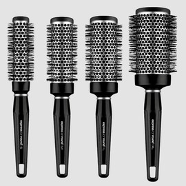 Paul Mitchell Pro Tools Express Ion Aluminum Round Brush, For Blow-Drying All Hair Types, Small