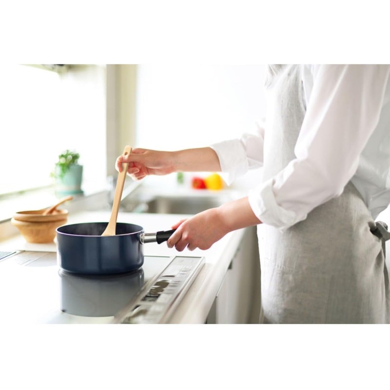 Wahei Freiz MB-2369 IH Compatible Single Handle Pot, 6.3 inches