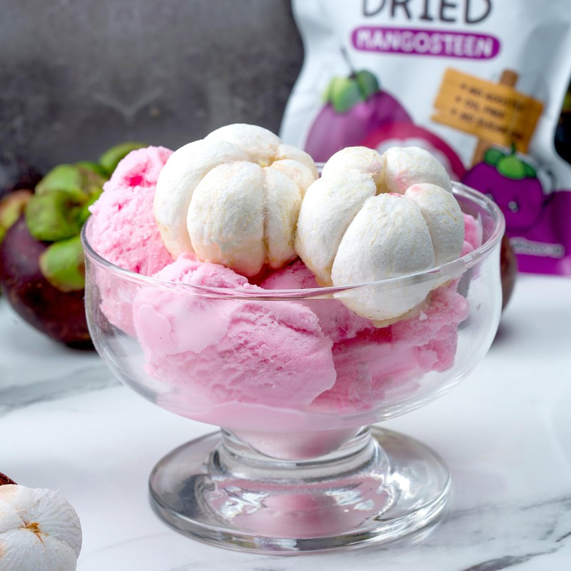 Thappy Fruit Freeze-Dried Mangosteen - No Additives, Oil-Free, No Sugar