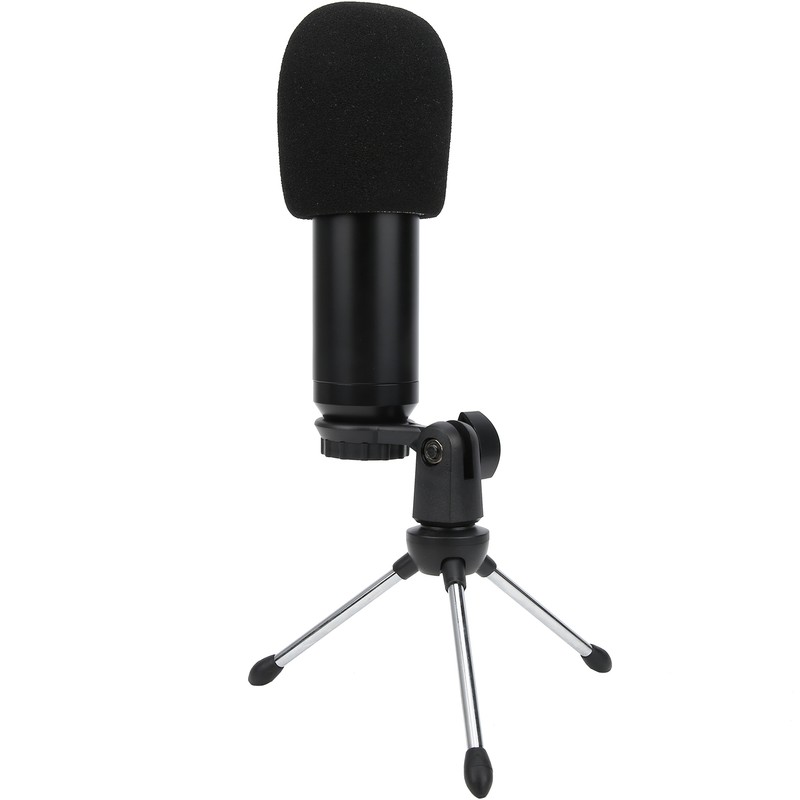 K8 Microphone 3‑Pin Interface Condenser with ECHOVOL Control USB 3.5mm