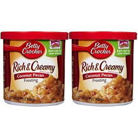 Betty Crocker Rich & Creamy Frosting - Coconut Pecan - 14.5 oz - 2 pk