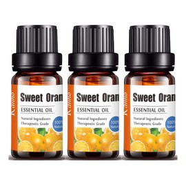 drdong-3 Pack 100% Pure and Natural Sweet Orange Essential Oil, Massage, Diffuser, Humidifier, Hair and Skin Care