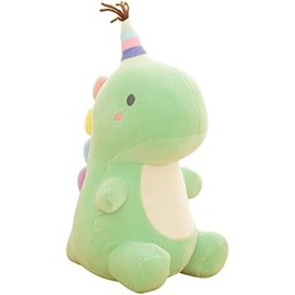 JOSON Cute Dinosaur Plush Toy Soft Dinosaur Plush Doll Boy Girl Birthday Gift (green)