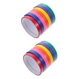 COHEALI 14 Rolls Sticky Ball Color Tape Toys for Kids Colored Tapes Christmas Toys Kids Stickers Washi Tape Color Washi Masking Tape Clear Duct Tape Kid Stickers Bulk Plastic Student Hugh