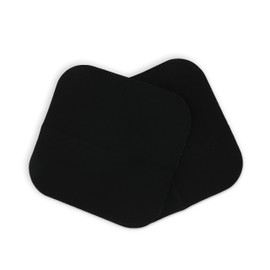 Dritz Patches, Iron-On, Twill, Black, 5 x 5-Inch