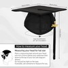 D DODOU Unisex Adult Matte Graduation Cap and Gown Set
