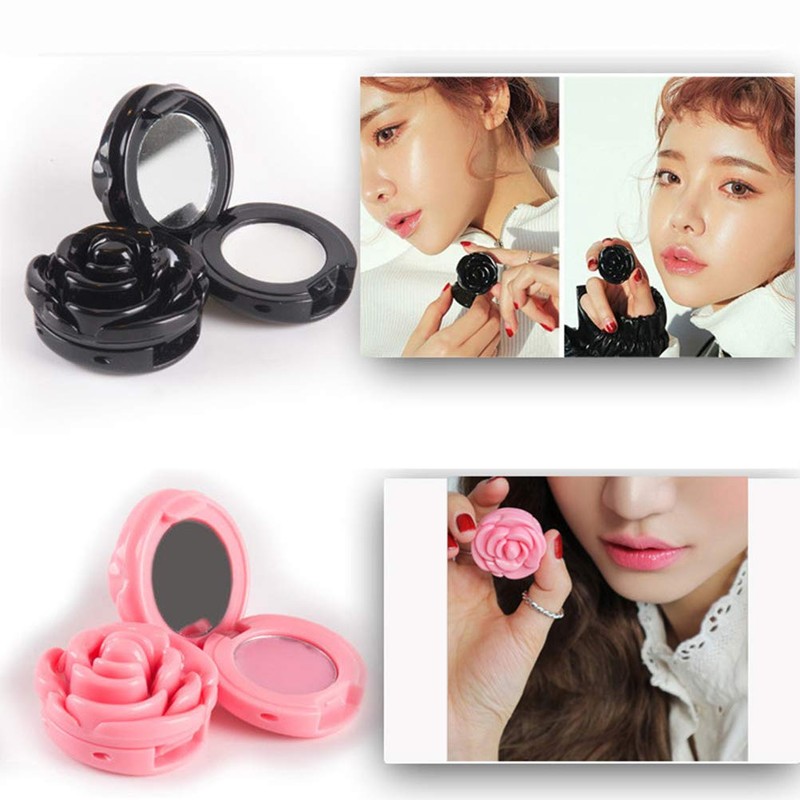 Beaupretty Cream Case, Set of 6, Rose Shape, Lip Case,