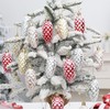 Topways Christmas Tree Baubles Ornaments, Shiny Matte Shatterproof Pine Cone