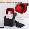 Rajjo Vertical Makeup Pouch, Freestanding, Large Capacity, Cosmetics Pouch, Storage,