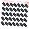 Operitacx 50pcs Lock Catch Toggles Lanyard Stopper Locks Trouser Drawstring