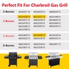 Hongso Grill Replacement Parts for Charbroil Advantage 3 Burner 463343015