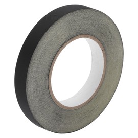 Hihaha Weatherstrip Tarpaulin Repair Tape/Outer Leak-Proof Tent Awning Tape Tear Resistant Tape for Truck RV Car/Durable Acetate Cloth 0.79"x98.43ft / 1 Pc Black