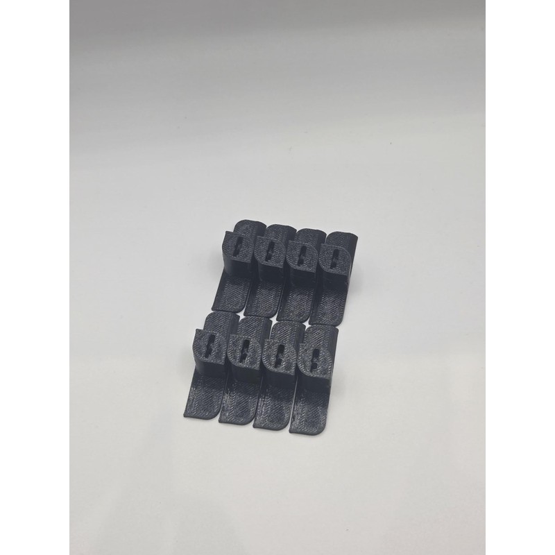 No Drill Twist Lock Fixings for Acoustic Slat Decorative Wall