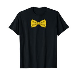 Yellow Bow Tie Funny Wedding And Special Occasions T-Shirt