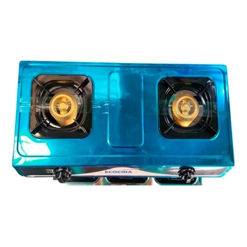 Ecocina Estufa De Mesa ECOCINA de 2 Quemadores con Chispero