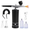 SafeSeason airbrush 0.3mm, 1 piece, black / SafeSeason 에어브러시 0.3mm, 1개, 블랙