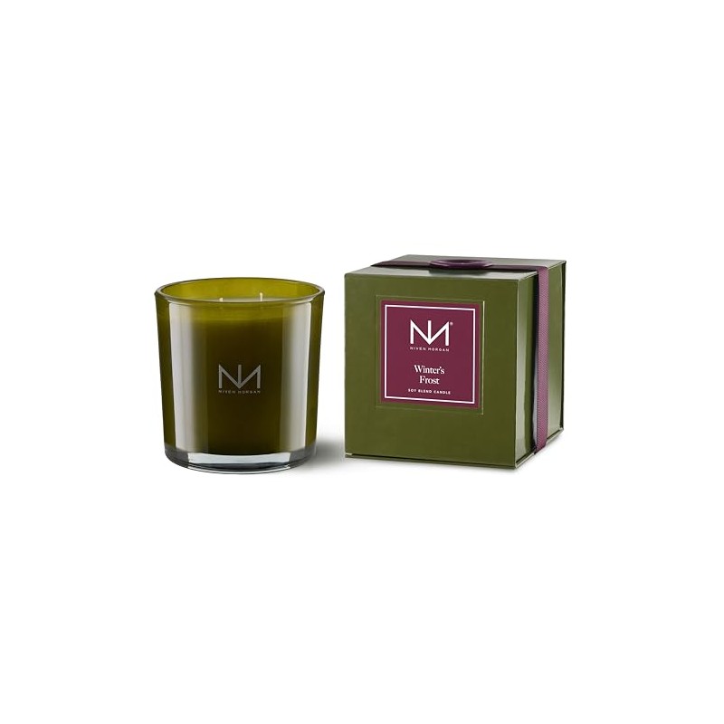 Niven Morgan, Verdant Candle, Winter Frost, 14 Ounces