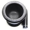 Govinda - Black Soap Stone Mortar and Pestle - Vines-