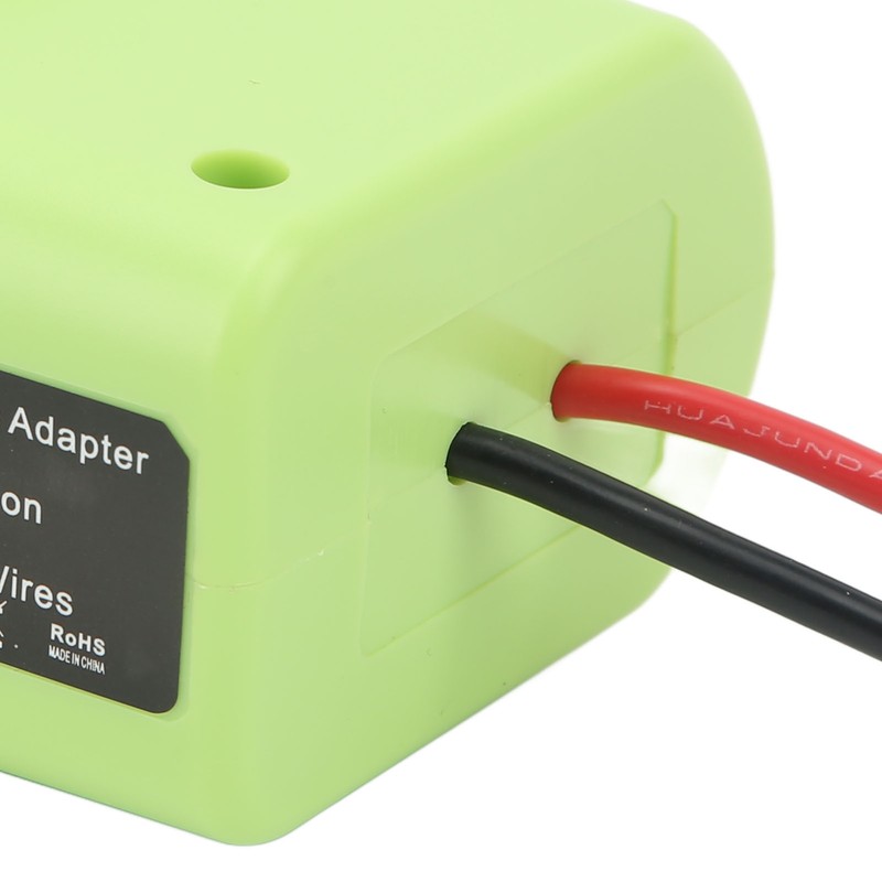 Battery Adapter Converter Dock Power Connector 14AWG with Switch for