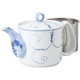 Hasami ware Arabesque grapes super stainless steel tea strainer Lightweight Pot Large 12740 