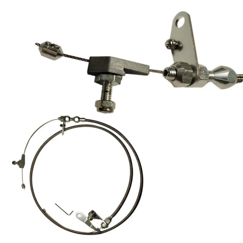 for All Ford C6 C-6 Transmission Kick Down Cable Kit,
