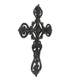 DreamsEden Metal Cross Wall Decor, Small Hanging Art Home Room Decoration, 8.5’’H