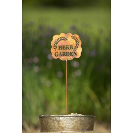 Ancient Graffiti Herb Garden Stake, Multi