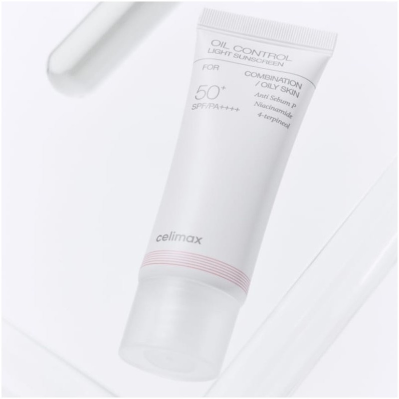 셀리맥스 오일 컨트롤 라이트 선크림 SPF50+ PA++++, 40ml, 1개 Celimax
