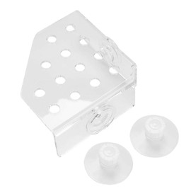 Pssopp Coral Rack Acrylic Coral Frag Rack Mount Plant Holder for Aquarium Aquarium Accessories Holder Aquarium Marine Sources with Suction Cup