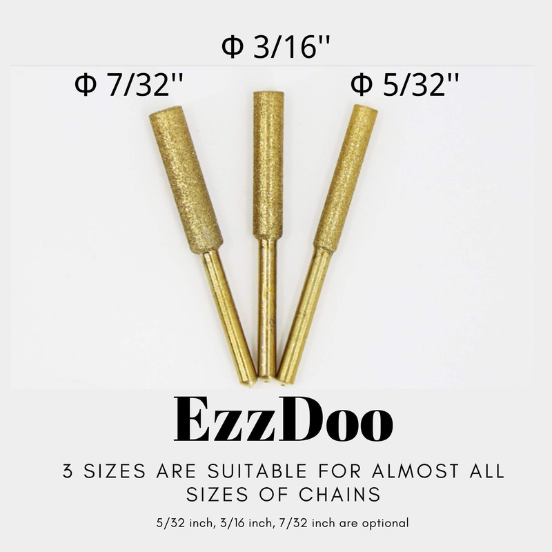 EzzDoo Bits - Titanium Plated Diamond bits Sharpening Wheels -