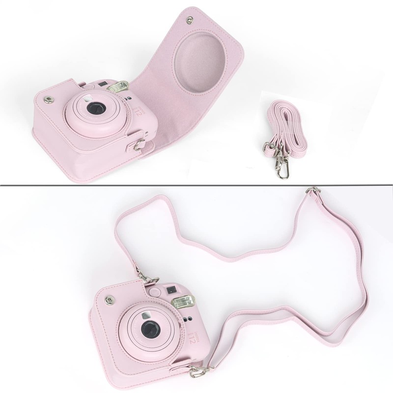 256 Pockets Mini Photo Album with Camera Case for Instax