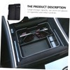 Mikinona 1Pc Vehicle Console Storage Box for Model Durable Plastic