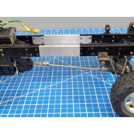 Tamiya Aluminum 3" Frame Extension + Drive Shaft Tamiya 1/10 Ford F350 Highlift Truck