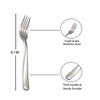 8-Piece Dinner Forks Set, Food Grade Stainless Steel Silverware Fork,