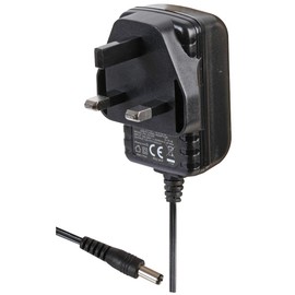 Pro Elec PEL00396 12V, 500 mA AC/DC Power Supply, 2.1 mm x 5.5 mm x 12 mm Connector