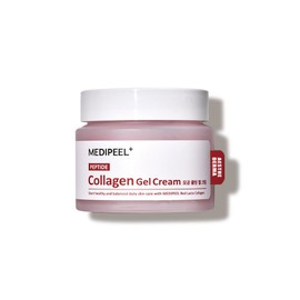 Medipil MEDIPEEL [Moisture & Firming Gel & Hydrating Nourishing Cream] Medipeel Red Lacto Collagen Hydro Gel Cream 80ml, 1 piece / MEDIPEEL [수분 탁력 젤& 보습 영양 크림] 메디필 레드 락토 콜라겐 하이드로 젤 크림 80ml, 1개