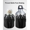 Belinous Motorcycle Cup Holder with 0.75"-1.5" Alligator Clamp, Drink Holder