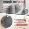 Silicone Body Scrubbers with Detachable Handle, Back Scrubber 2 Pack