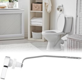 PuritySage for Kohler 1075394-CP Left Side Trip Lever, Toilet Flush Lever Handle Replacement Parts,Toilet Repair Kit Inside Tank,Polished Chrome