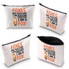 Fox Gift I AM Awesome Therefore I AM Fox Cosmetic