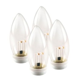 Celestial Lights Replacement Bulbs Multi Pack. Only for use in Window Candles 3xAA or 4xAA Models. Works with or Without Our Remote Control. (Sold Separately) (4)