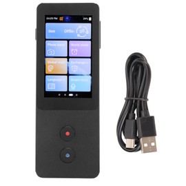 Translator 134 Languages 3in Touch Screen Accurate Support Offline Recording Photo Translation Device for Travel