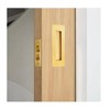 Fihatokus 4 Inch Pocket Door Edge Pull, 304 Stainless Steel