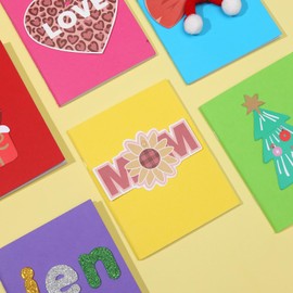 12 Pack Blank Books for Kids to Write Stories, Mini Notebooks Bulk Small Unlined Journals for Arts & Crafts, Drawing, Sketching, 24 Sheets/48 Pages (Colorful Covers, 4.3 x 5.6 In)