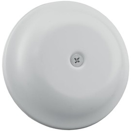 7-1/4 OD White Plastic Bell Cleanout Cover Plate