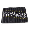 FLZOSPER 22-Piece Flex-Head Ratcheting Wrench Set，Metric & SAE Chrome Vanadium