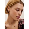 Ted Baker Heplie Crystal Hoop Earrings (14mm outside diameter) For
